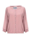 Moschino Cardigans In Pastel Pink
