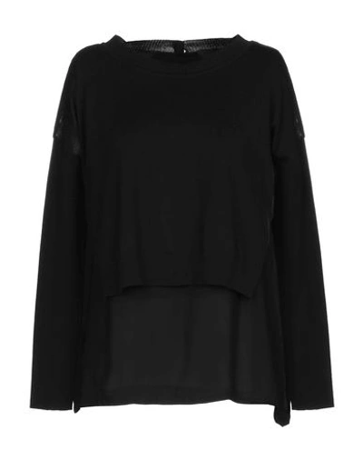 Atos Lombardini Sweater In Black