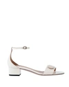 Bally Sandals In Ivory