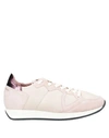 PHILIPPE MODEL PHILIPPE MODEL WOMAN SNEAKERS LIGHT PINK SIZE 7 SOFT LEATHER,11717182KB 9