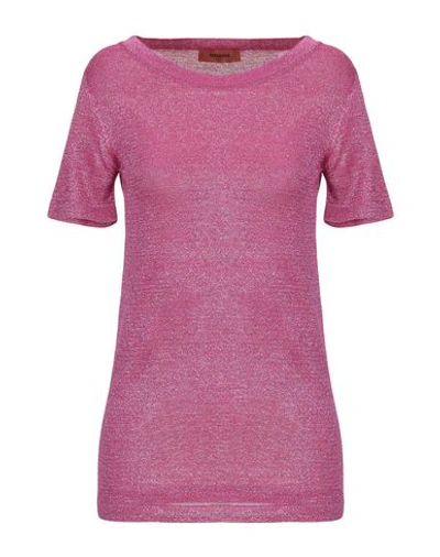 Missoni Sweater In Fuchsia