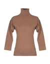 Dsquared2 Turtlenecks In Brown