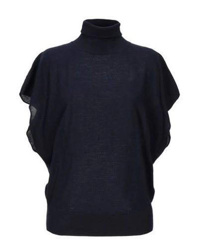 Erika Cavallini Turtleneck In Dark Blue