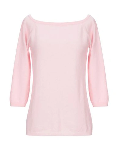 Alyki Cashmere Blend In Light Pink