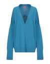 Alyki Cashmere Blend In Pastel Blue