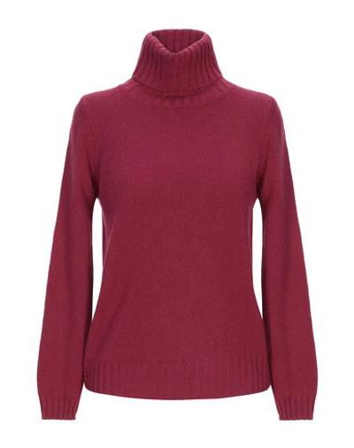 Alyki Cashmere Blend In Maroon