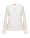 Ballantyne Cardigans In Ivory