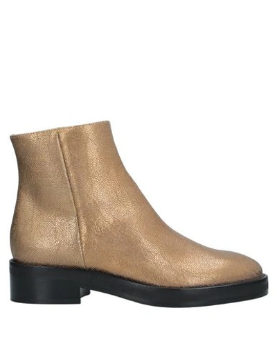 Ballin Ankle Boot In Gold