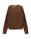 Sessun Sweaters In Brown