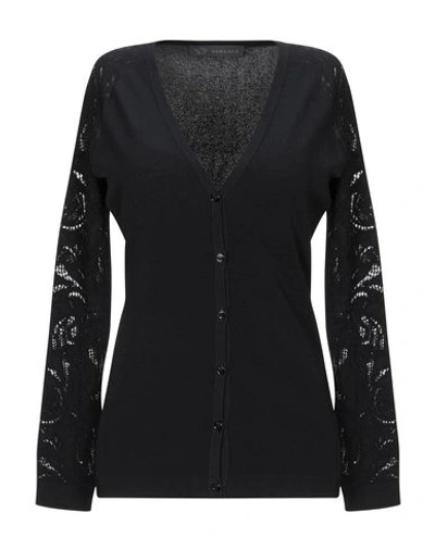 Versace 针织开衫 In Black