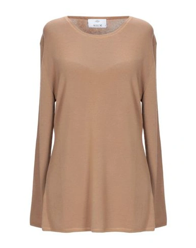 Allude 套衫 In Camel