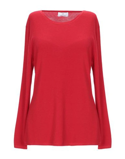 Allude Sweater In Red