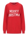 Alberta Ferretti Sweaters In Red