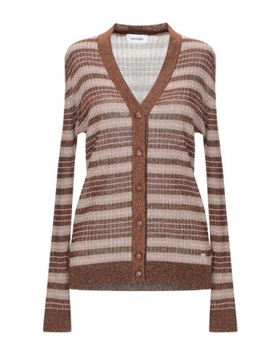 Courrèges Cardigans In Brown