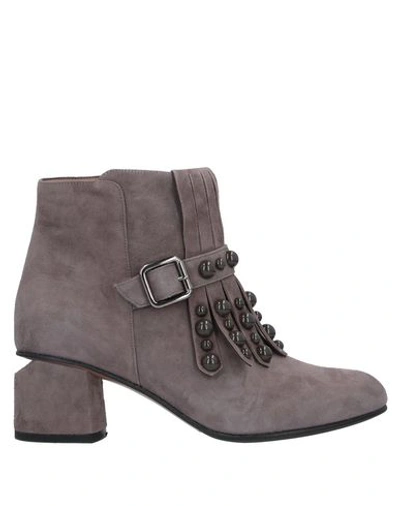 Albano Ankle Boot In Dove Grey