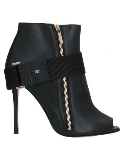 Elisabetta Franchi Ankle Boot In Black