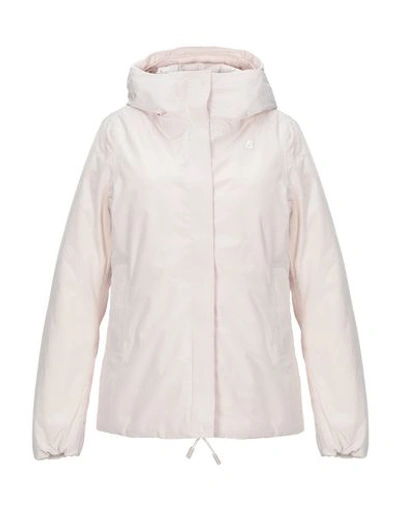 K-way Down Jacket In Light Pink