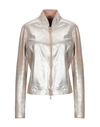 Peuterey Biker Jacket In Platinum