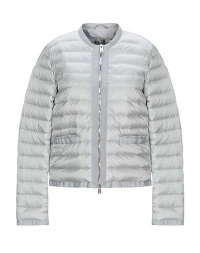 Add Down Jacket In Light Grey