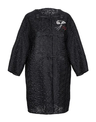 Ermanno Scervino Full-length Jacket In Black