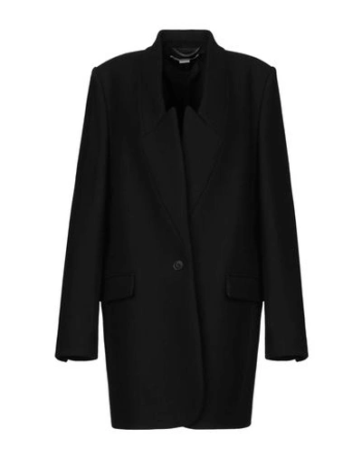 Stella Mccartney Coats In Black