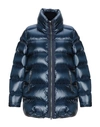 Add Down Jacket In Dark Blue