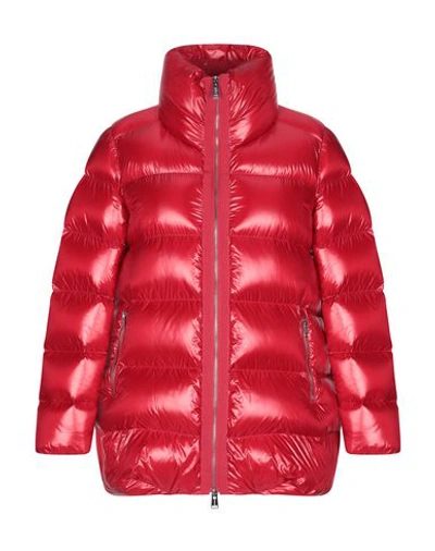 Add Down Jacket In Red