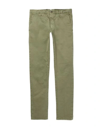 Incotex Casual Pants In Military Green