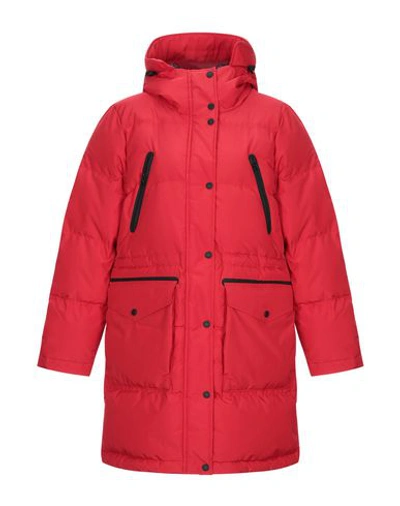 Aigle Down Jacket In Red