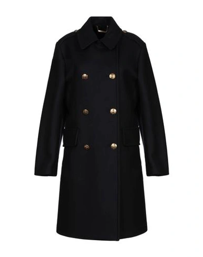 Givenchy Coat In Dark Blue