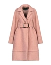 Ottod'ame Coat In Pale Pink
