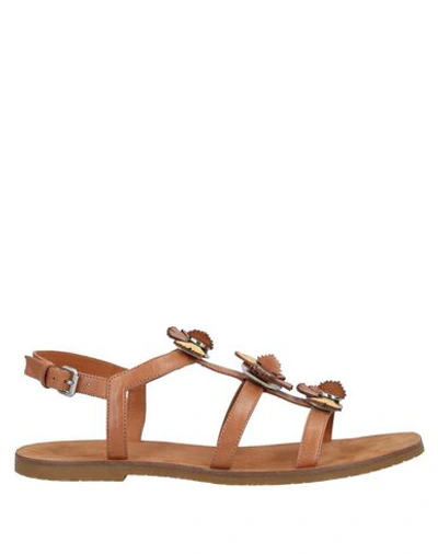 Marc By Marc Jacobs Sandals In Tan