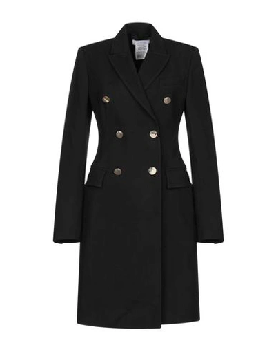 Versace Coat In Black