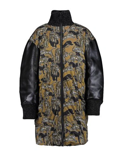 Just Cavalli Down Jacket In Military Green