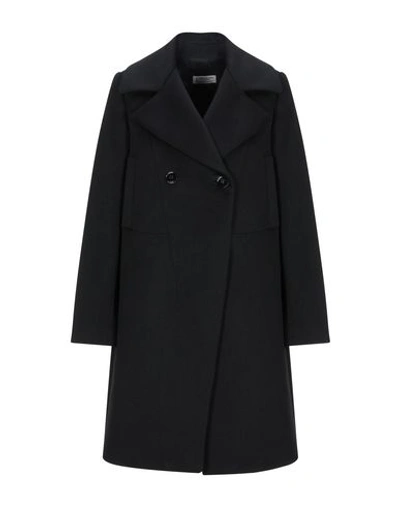 Alberto Biani Coats In Black