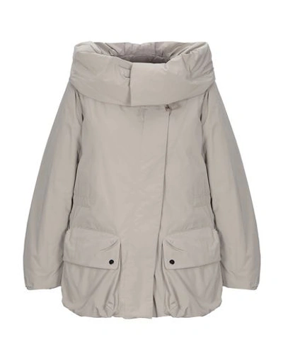 Add Down Jacket In Beige