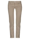 Dondup Denim Pants In Sand