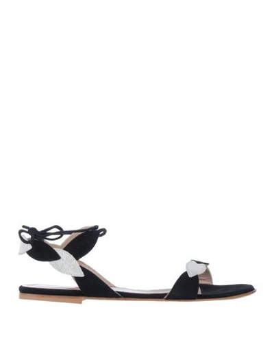 Cheville Sandals In Black