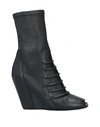 RICK OWENS ANKLE BOOTS,11729789OL 9