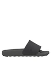 Rick Owens Drkshdw Sandals In Steel Grey