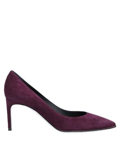 René Caovilla Pump In Purple