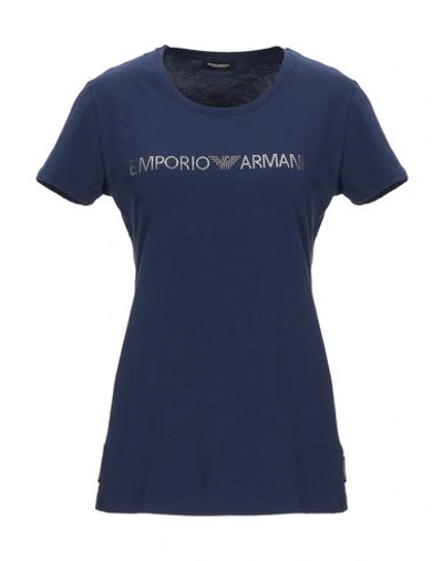 Emporio Armani Undershirt In Blue