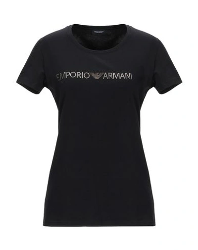Emporio Armani Undershirt In Black