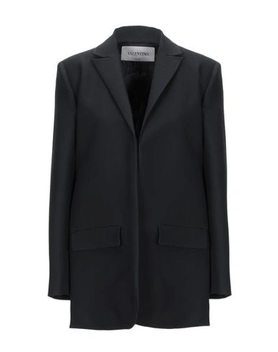 Valentino Suit Jackets In Black