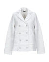 Anneclaire Blazer In White