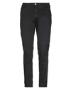 Aglini Man Pants Black Size 30 Cotton, Elastane