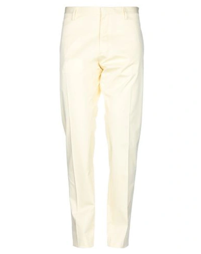 Dsquared2 Pants In Light Yellow