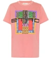 ETRO LOGO COTTON T-SHIRT,P00395105