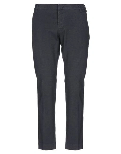 Entre Amis Casual Pants In Slate Blue