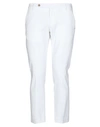 Entre Amis Casual Pants In White